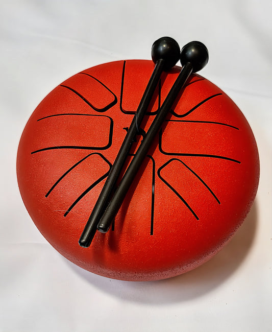 Steel Happy Drums Red - 18cm