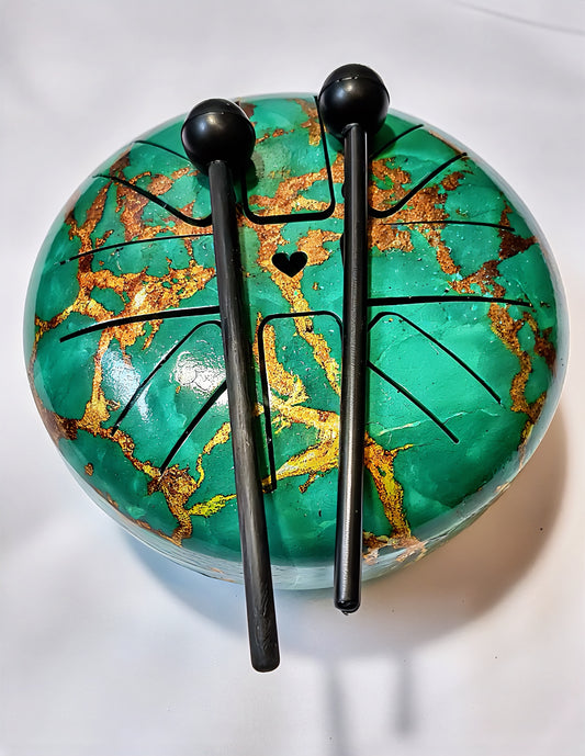 Steel Happy Drums Goldgreen - 18cm